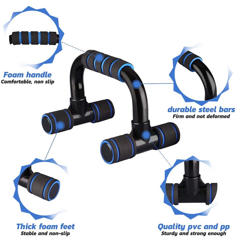 Push-up Support Frame Non-slip Suction Cup Portable Push-up Handle Fitness Push-up Handstand Support Bodybuilding Sit-up Frame