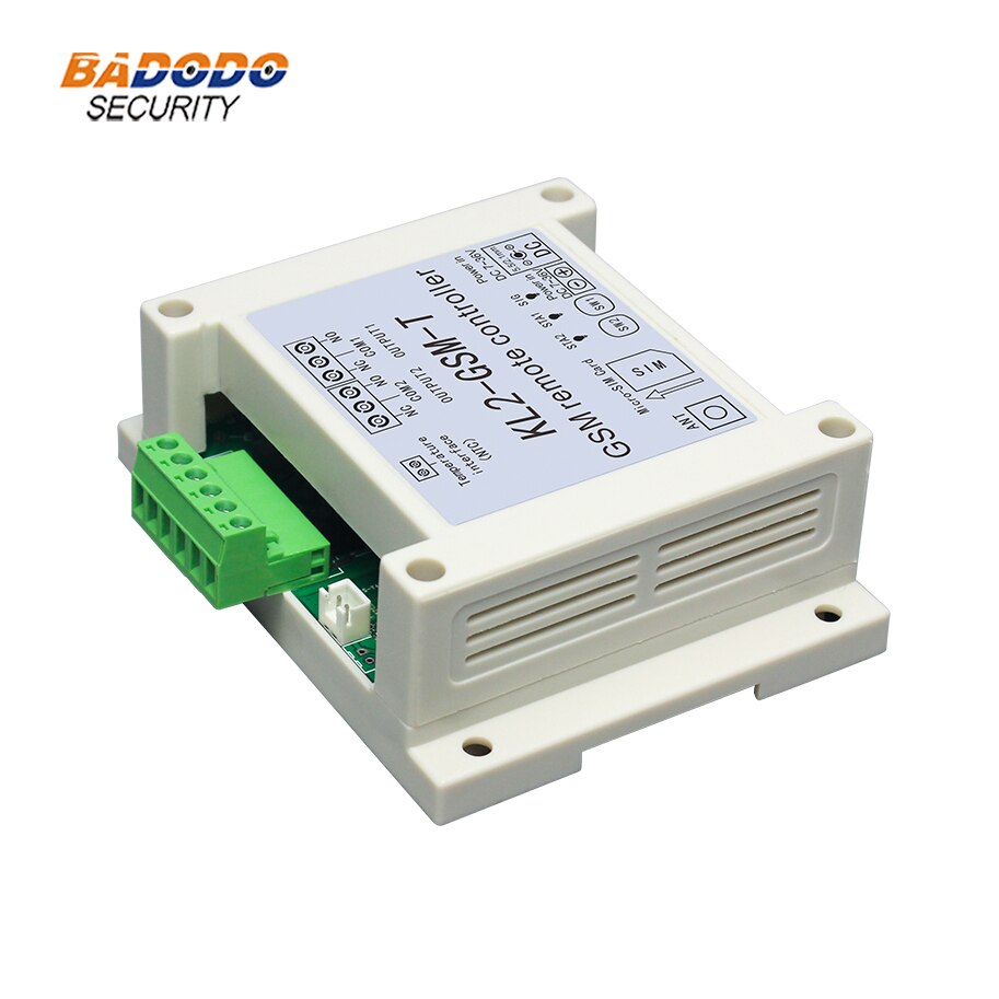 GSM SMS Remote Switch Access Controller KL2-GSM-T With 2 Relay Output One NTC Temperature Sensor