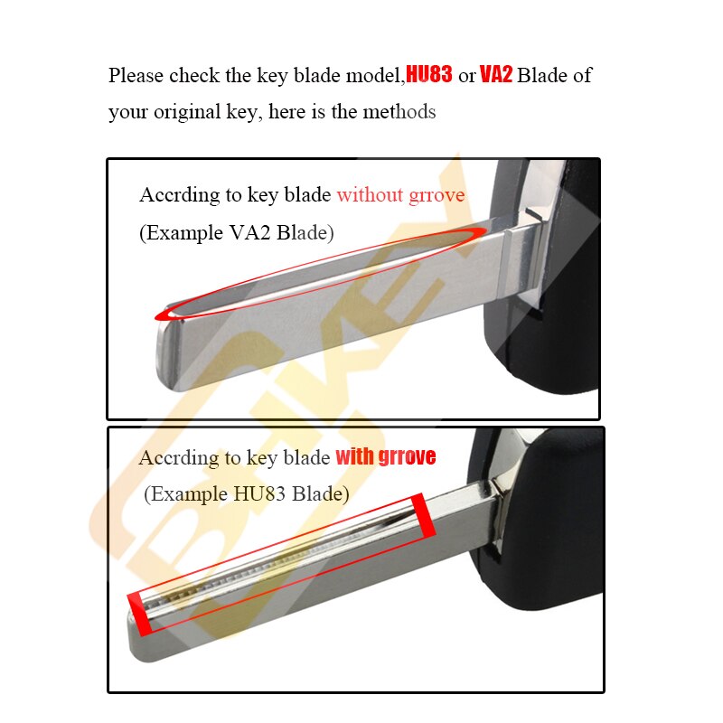 Bhkey 3b lampknop voor citroen  c2 c3 c4 c5 c6 c8 klap afstandsbediening autosleutel behuizing behuizing fob  va2 or hu83 blade  ce0523 or ce0536