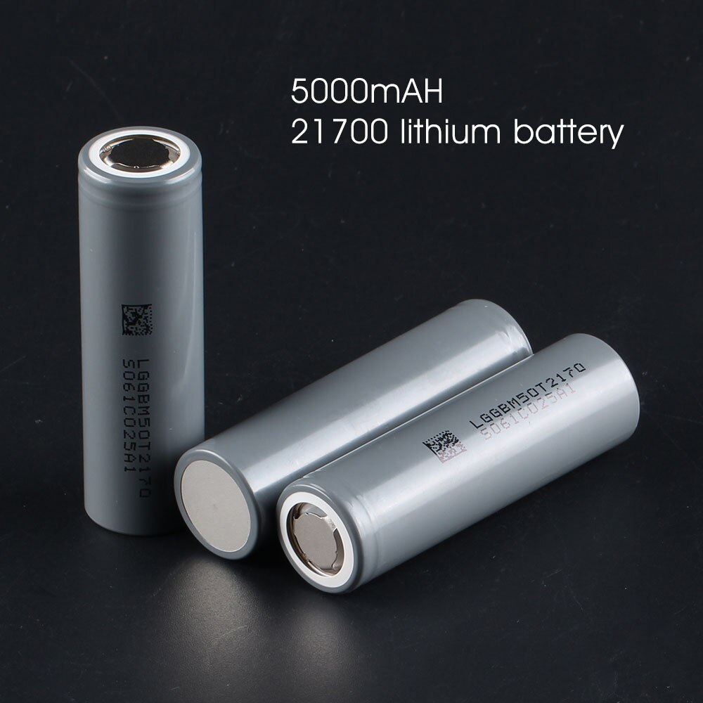 [convoy battery] 5000mAH 21700 lithium battery for LG