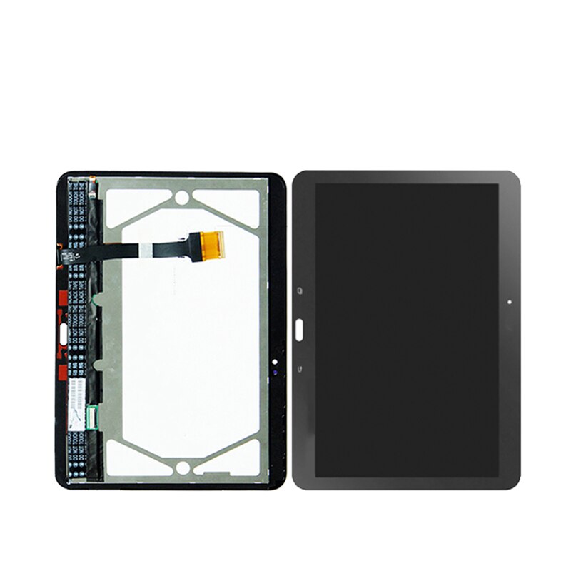 Pantalla LCD Original de 10,1 pulgadas para Samsung Galaxy Tab 4 SM-T530 T535, pantalla táctil, ensamblaje digitalizador de pantalla LCD con marco: Black without frame