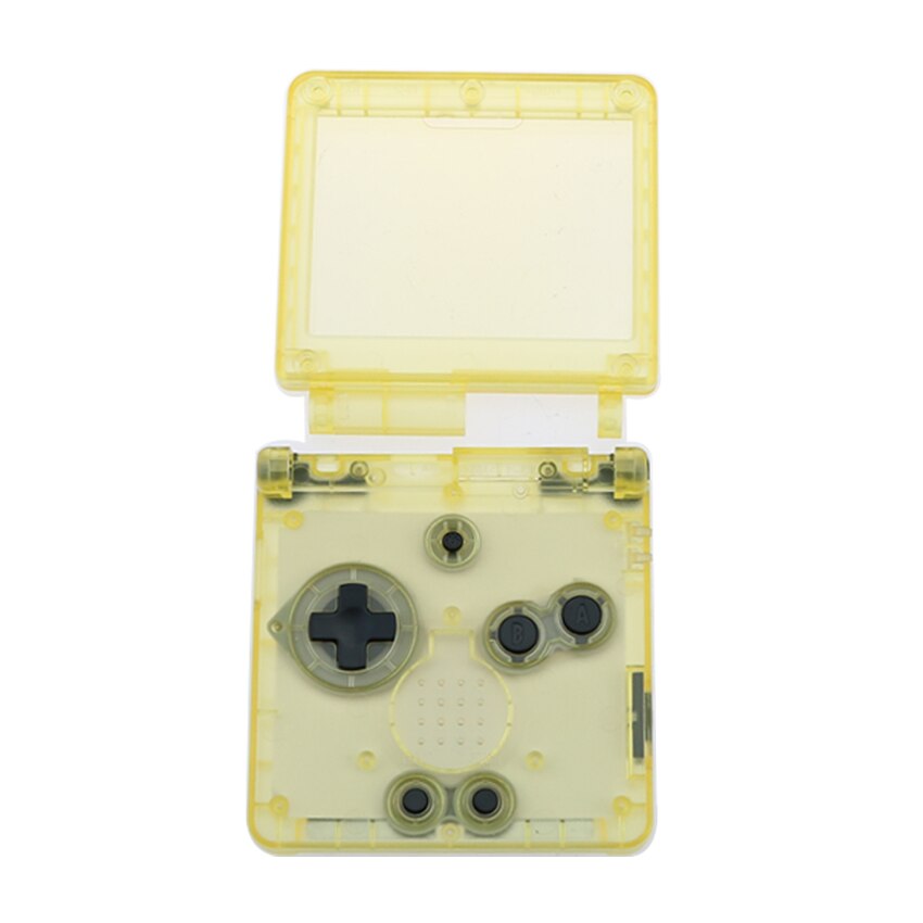 YuXi For GameBoy Advance SP Classic clear Limited Edition Replacement Housing Shell for GBA SP Housing Case Cover: Clear Yellow