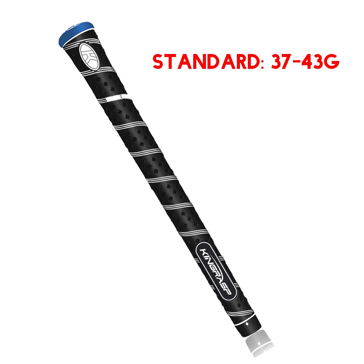 nouveaux Clubs de Golf Grip Standard/moyen Golf Putter Grip caoutchouc Golf Grip antidérapant Golf Grip 5 couleurs au choix 1 pièce: black standard