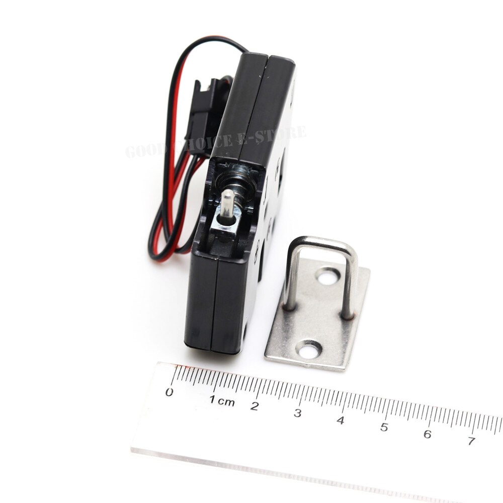 DC 12V 2A Small Solenoid Electromagnetic Electric Control Cabinet Drawer Lockers Lock Pudsh-push , Automatic Open the Door