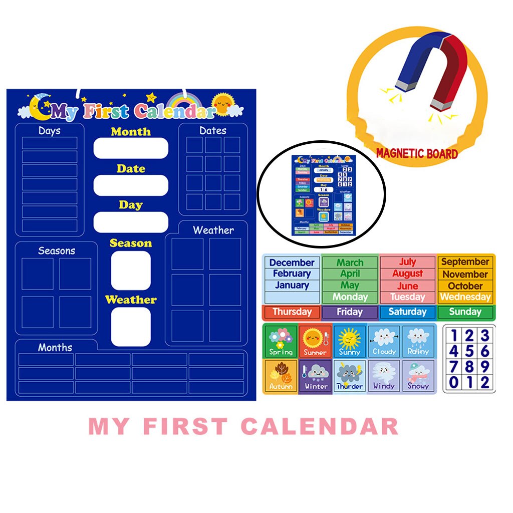 Learning Circle Time Center Chart Educational Preschool Education for Nursery Homeschool Kindergarten Classroom