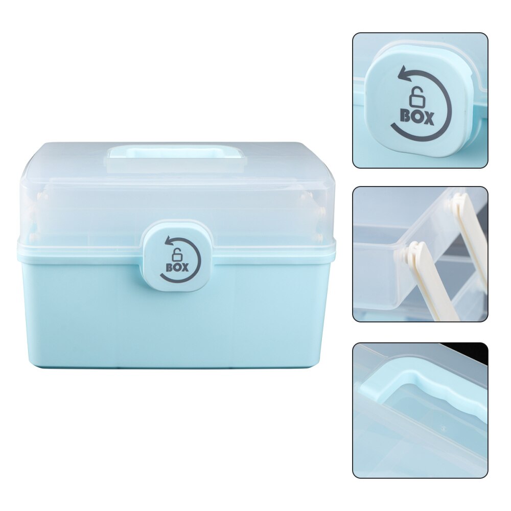 1 Pc Medicine Holder Medicine Container Medicine Storage Organizer for Store Medicine