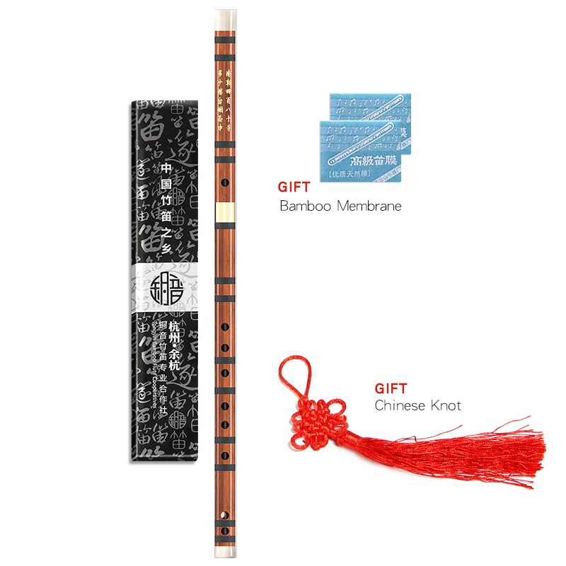 Starway håndlaget tre bambus fløyteinstrument dizi tradisjonell kinesisk musikkfløyteinstrument key of cdgef
