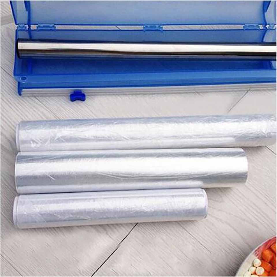 Dispensadores de envoltura de plástico, cortador de película conservante, cortadora al vacío de alimentos para envoltura de papel de aluminio, herramientas de cocina, accesorios
