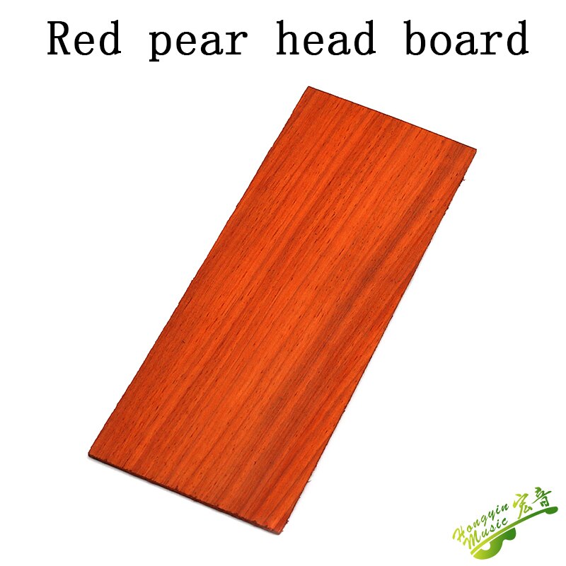 Planche de maquillage en placage de poupée de guitare, 1 pièce, patch de tête de guitare, décoration en bois massif, planche de protection de guitare électrique, production arrière: Clair