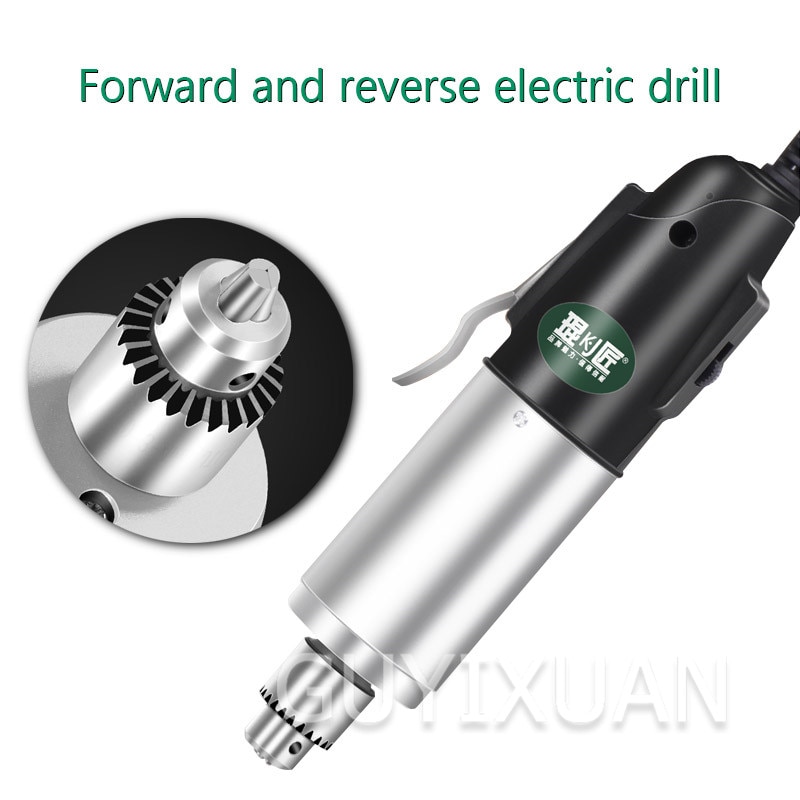 Small electric mill Electric hand-held sanding and polishing machine Wood carving cutting punch drill Jade carving tools