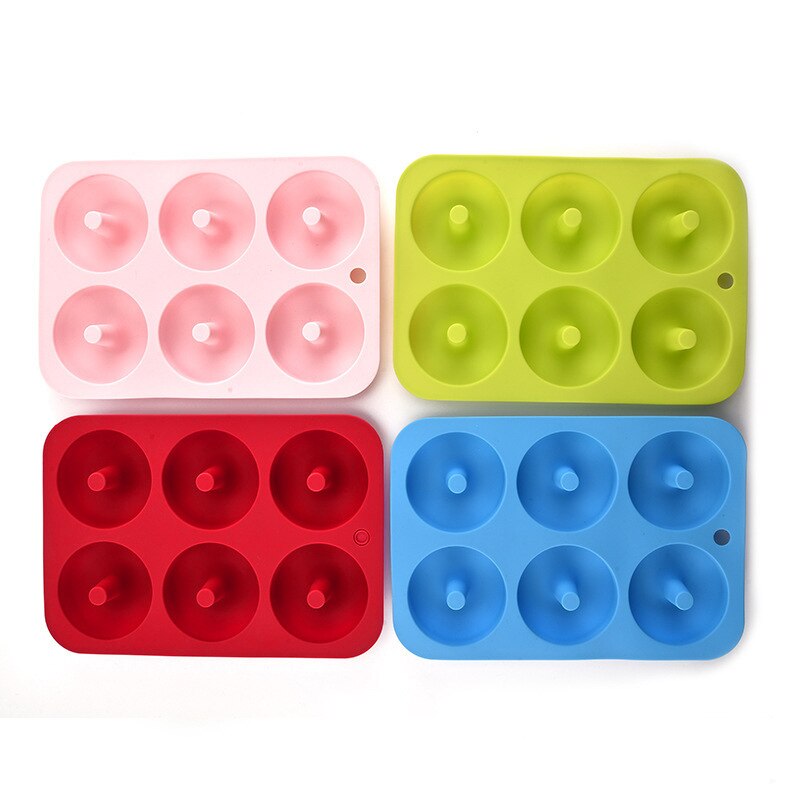 1pc Silicone Dount Mold Dessert Tool Fast Easy Manual Doughnut Maker DIY Cookies Cake Decoratings Baking Tools Kitchen Gadgets