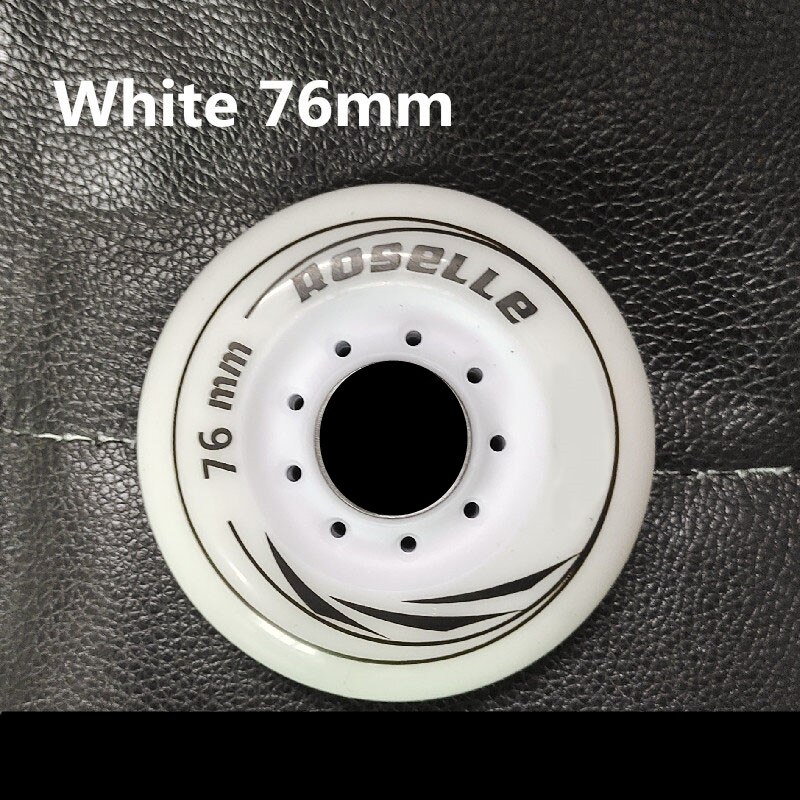 8 Stks/set 80Mm 76Mm 72Mm 90A Rollen Inline Skates Slalom Schaatsen Wiel Voor Volwassen Powerslide Patines Schaatsen roller Wielen ABEC-7: Paars