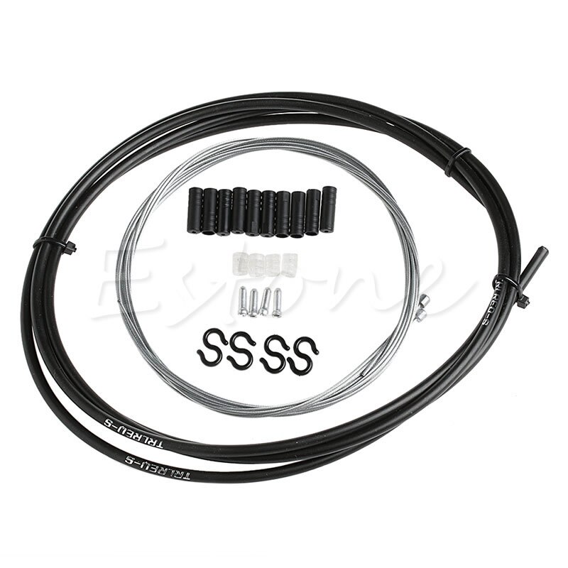 2.5m Bike Bicycle Front Rear Inner Outer Wire Brake Gear Shifter Cable Housing Kit