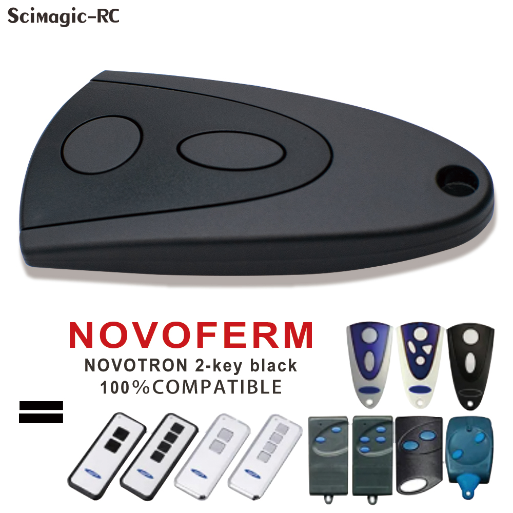 NOVOFERM NOVOTRON TORMATIC Garagentor-Fernbedienung 502 MAX43-2 504 MAX43-4 512 mischen 43-2 433,92 MHz Handsender