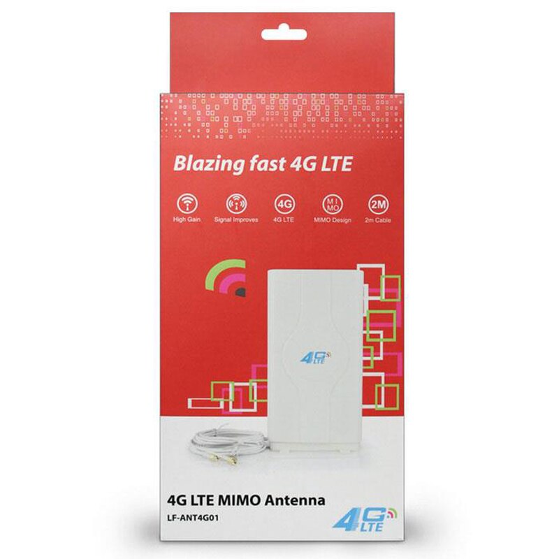 4G External Antenna Indoor 49dBi TS9 Connector For ts9 Mifi Router E8372 Dongle (Router not included)