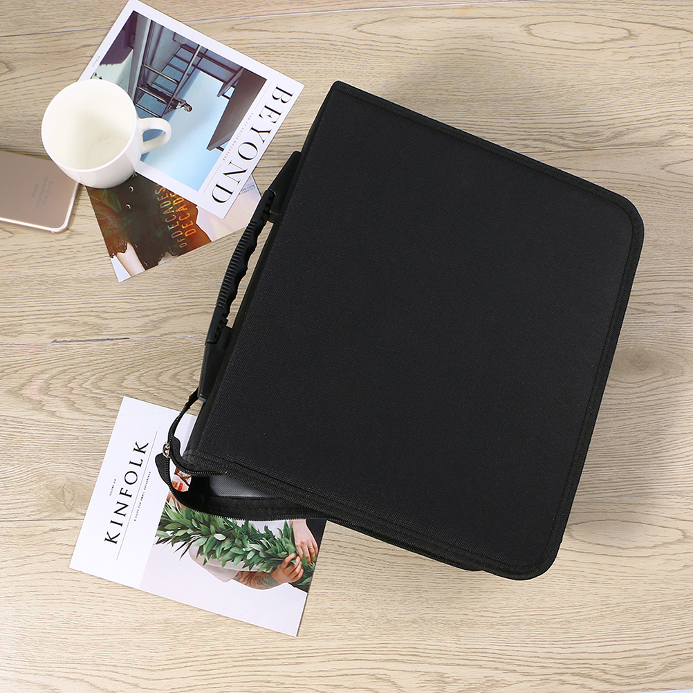 240/320/ 360400 /520 Discs Tragbare CD DVD Brieftasche Halter Tasche Fall Album Organizer Medien Lagerung Box Zipper CD Sleeve Tasche