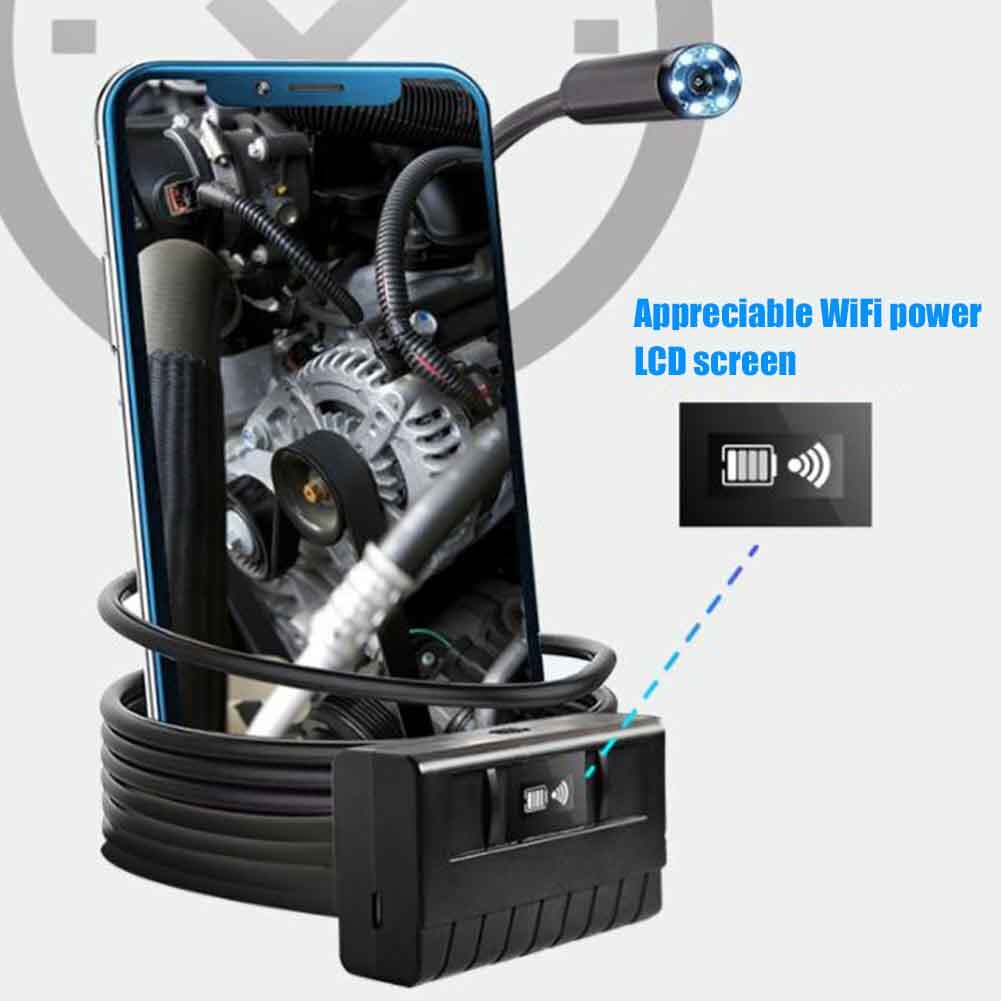 Measurement WiFi Borescope Endoscope 1080P HD 3.5m 6LED Inspection Camera Waterproof Maintenance Visual For Android