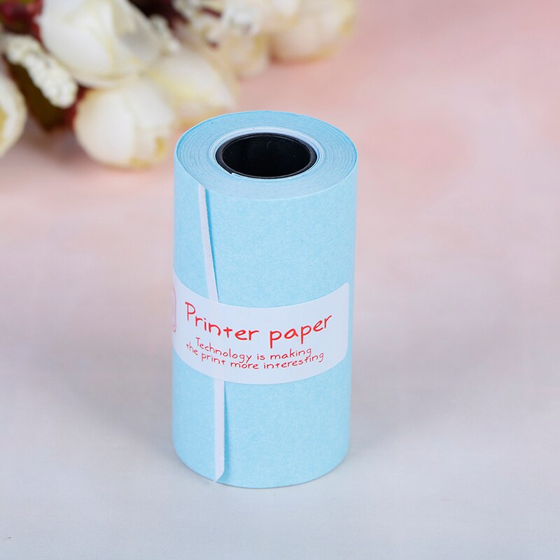 57mm x 30mm Printer Paper Roll Paper Stickers For Pocket Paperang Photo Printer 3 Rolls Thermal Printing