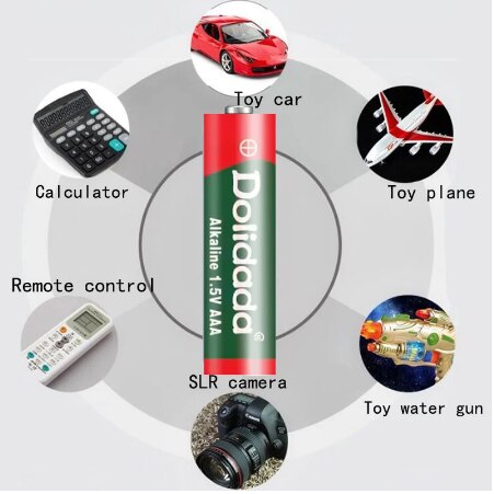 Batterie rechargeable AAA 8800 mah, 1.5 V, 8800 mah, , Alcalinas, tambour, + 1 chargeur à 4 cellules
