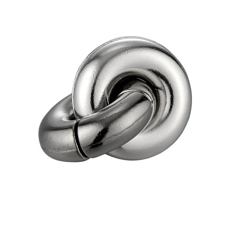 Alloy Metal 3D Adult Intelligence Lockpicking Toys Labyrinth Lockpicking Toys Puzzle Solving Toys: GRAY