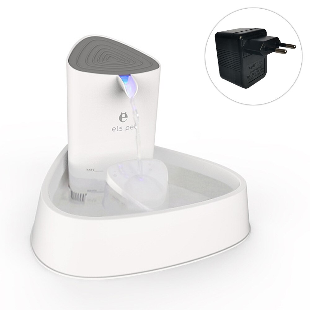 1.5/3l automatische waterfonteinen voor katten, waterdispenser voor katten, stille drinkbak voor honden, drinkbak voor katten, voerbak voor huisdieren, drinkfontein: Eu / 3l