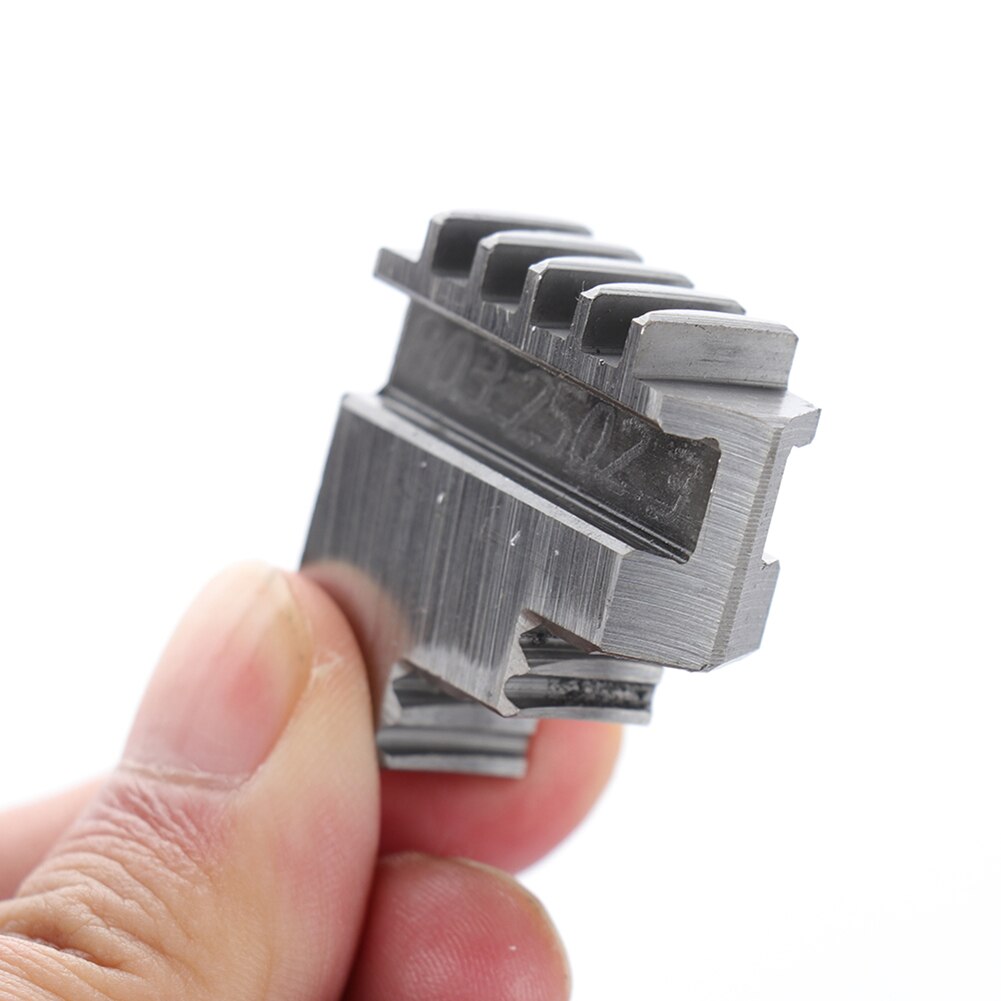 3pcs K11-80 80mm 3 Jaw Klauwplaat Zelf Buiten Metalen Kaken Klauwplaat Kaak Voet Machine Modellen Draaibank chuck Handgereedschap