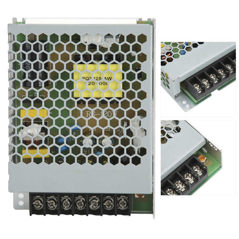 Switching Power Source 24V 5A Switching Power Supply Power Source Efficient 100W Metal Shell for LED Strip Light Power Source