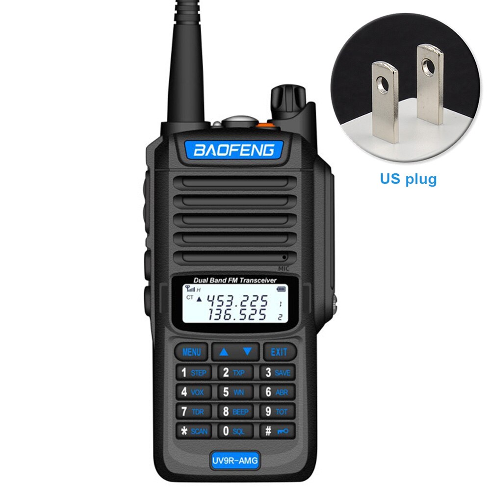 20W 20km 128 Kanal Tragbare High Power Handheld Im Meer Land UV Dual Band Radio Walkie Talkie LCD display IP68 Wasserdicht