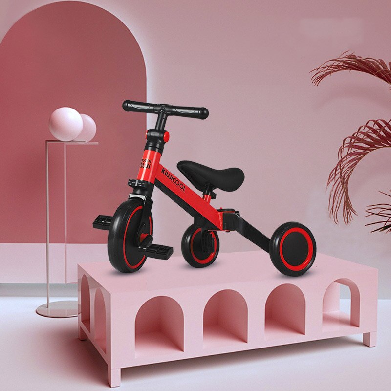 Kiwicool Nuovo Disegno Trasformare triciclo per bambini multi-funzione scooter balance bike per 75-100cm del bambino per i Più Piccoli bambini