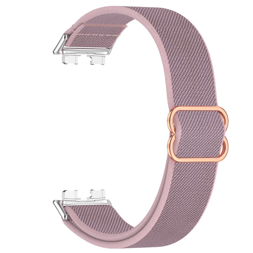 Nylon Loop Strap for Huawei Band 10/9/8 Replacement Bracelet Belt Sports Wristband Correa for Huawei Band 10 9 8 Accessories: Blue Pink