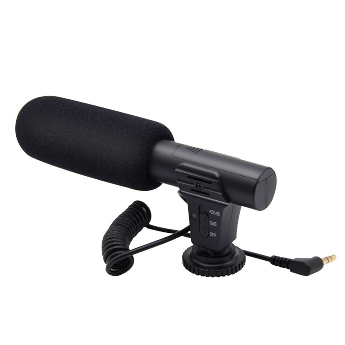 3.5mm Stereo Camera Microphone VLOG Photography Interview Digital Video Recording Microphone For phone Camera VLOG: MIC-05