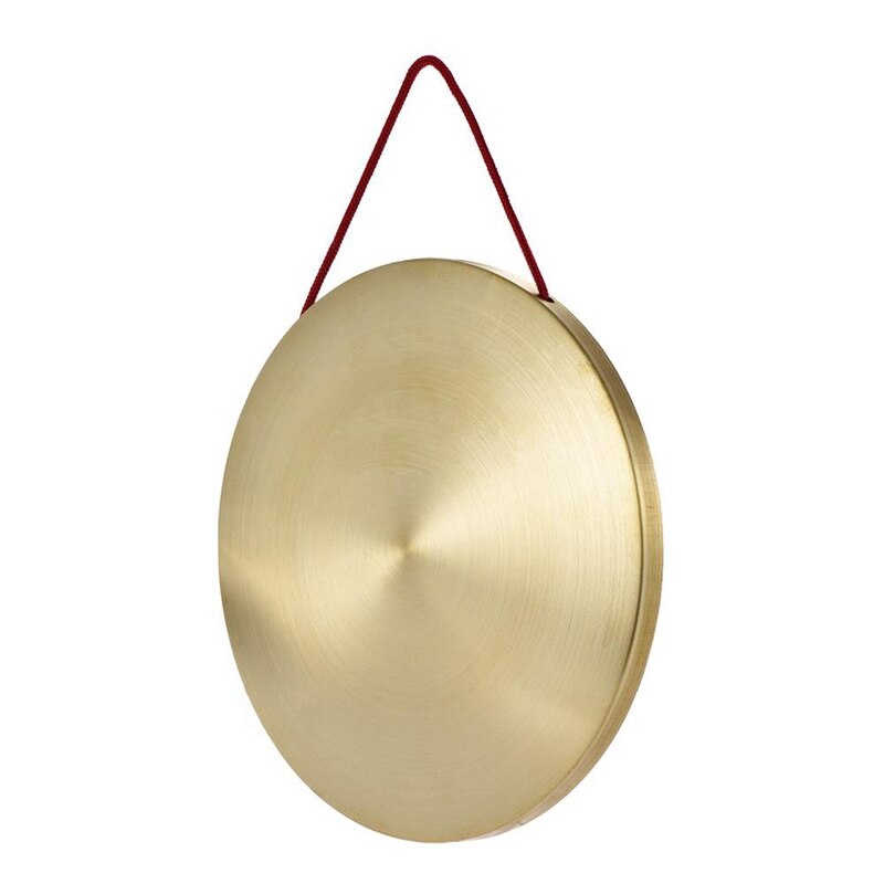 22cm Hand Gong Brass Copper Chapel Opera Percussion with Round Play Hammer