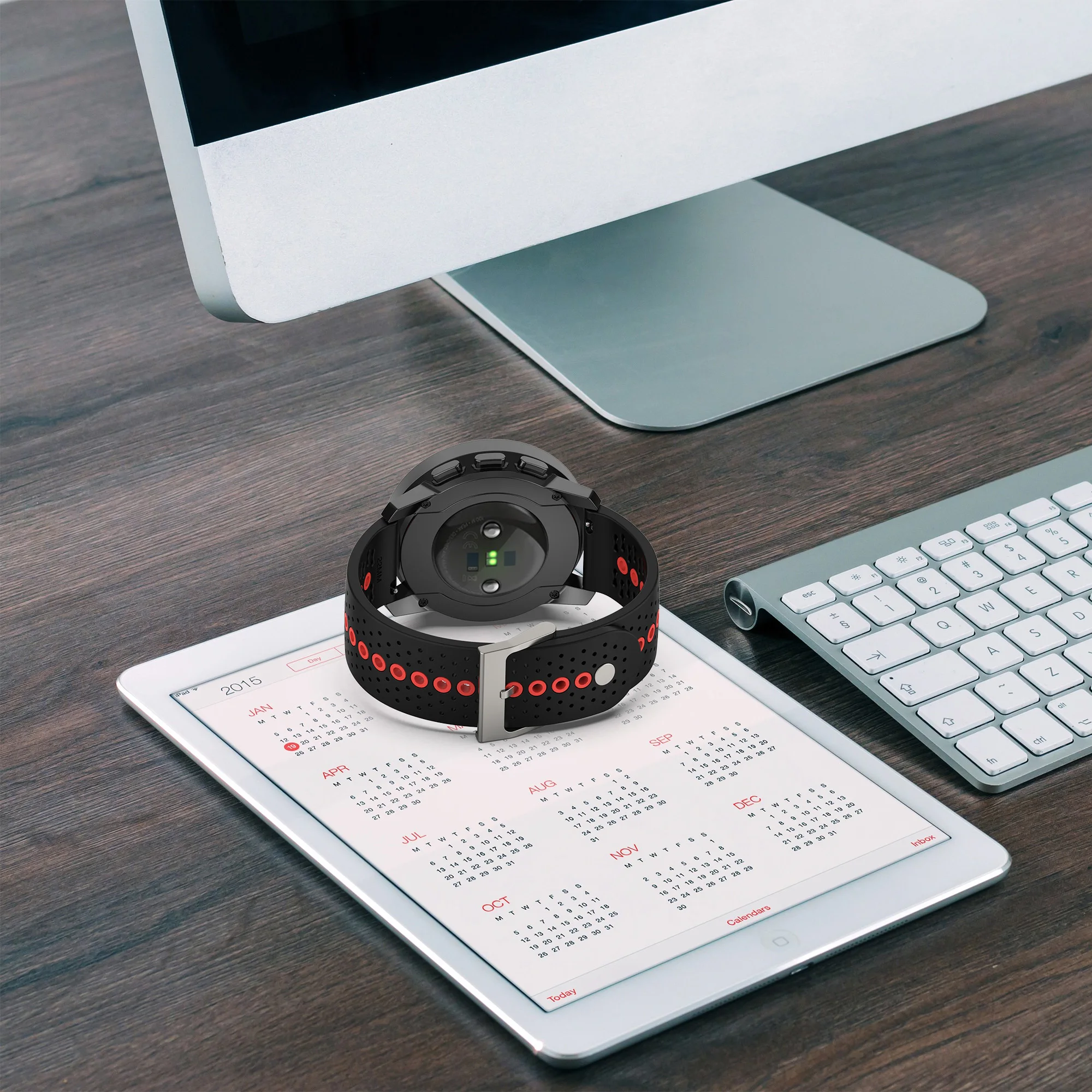 Sportsilikonarmband för suunto 9 peak klockarmband för suunto 3 / 5 peak byte av armband, klockarmband, tillbehör