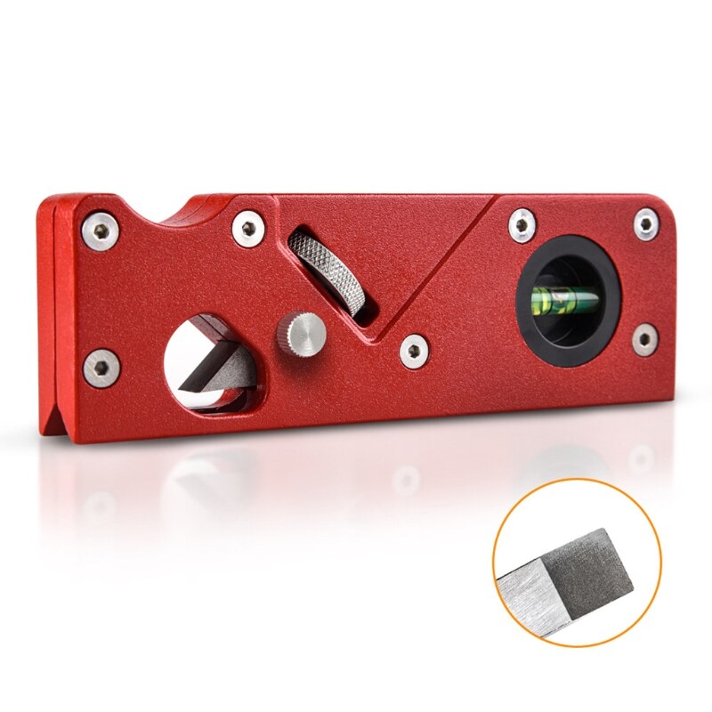 Chamfer Plane for Wood,Woodworking Edge Corner Flattening Tool,for Quick Edge Trimming and Chamfering 425C