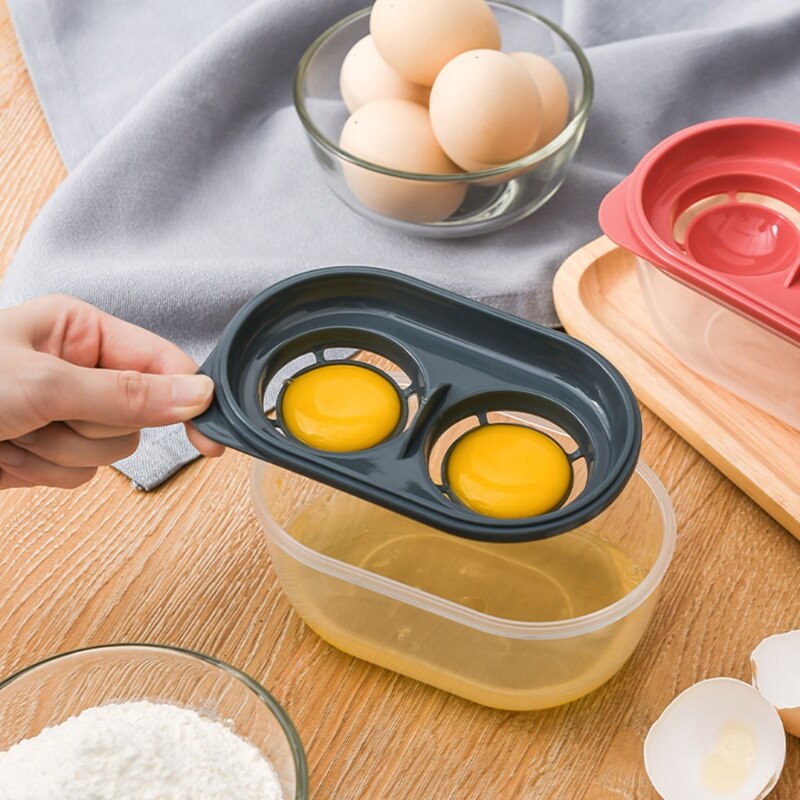 Plastic Egg Separator White Yolk Sifting Home Kitchen Chef Dining Cooking Gadget Kitchen Egg White Separator Tool