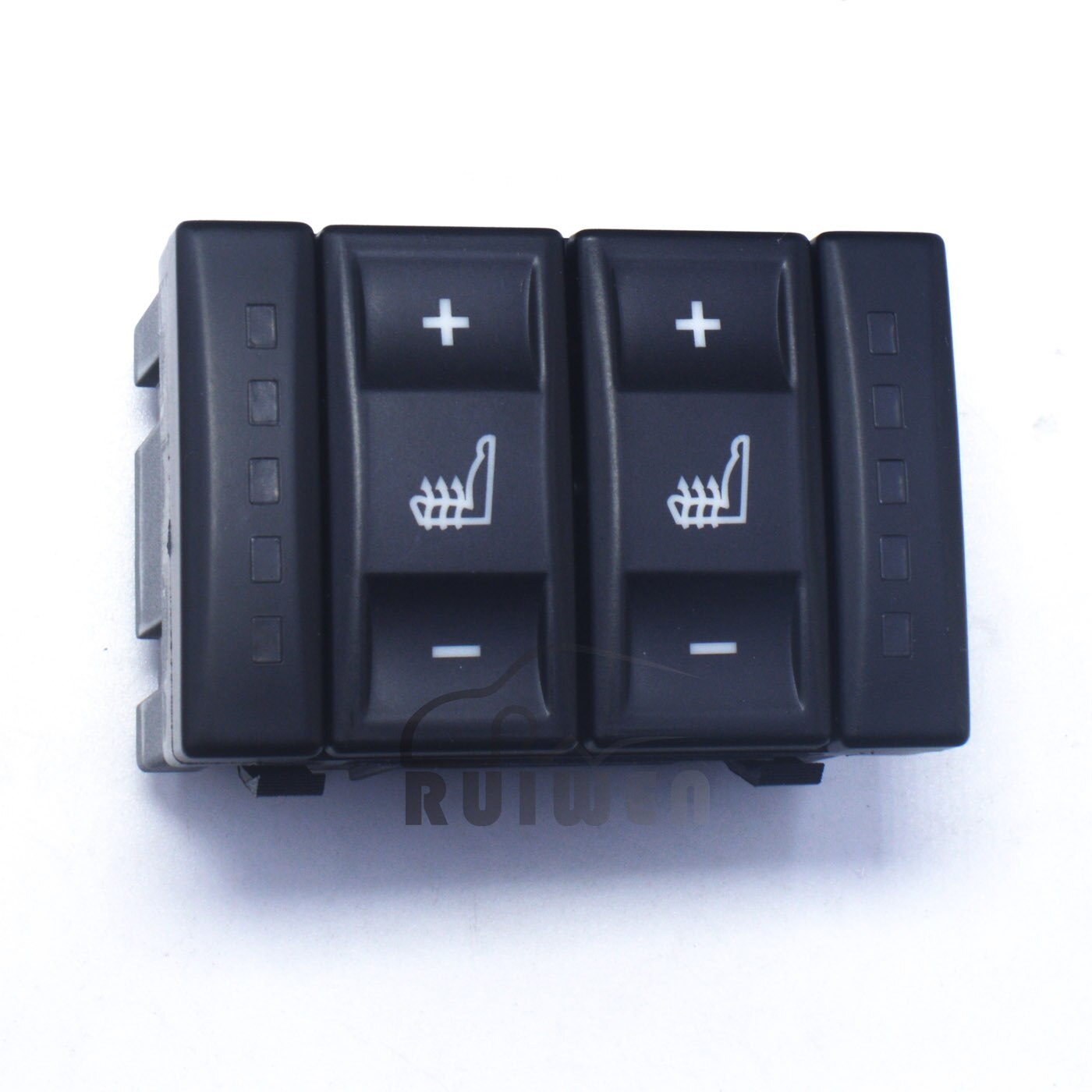 6M2T-19K314-AC Auto Elektrische Verwarmbare Schakelaar Verwarming Schakelaar Voor Ford S-MAX Mondeo MK4 Galaxy MK3 BS7T-19K314-AB: Black