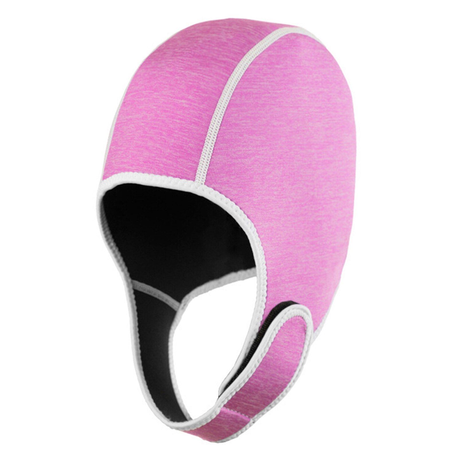 Neopren dykning badehætte hue til mænd kvinder surfer kajak snorkling dykning dykning svømning dykkerudstyr: Lyserød