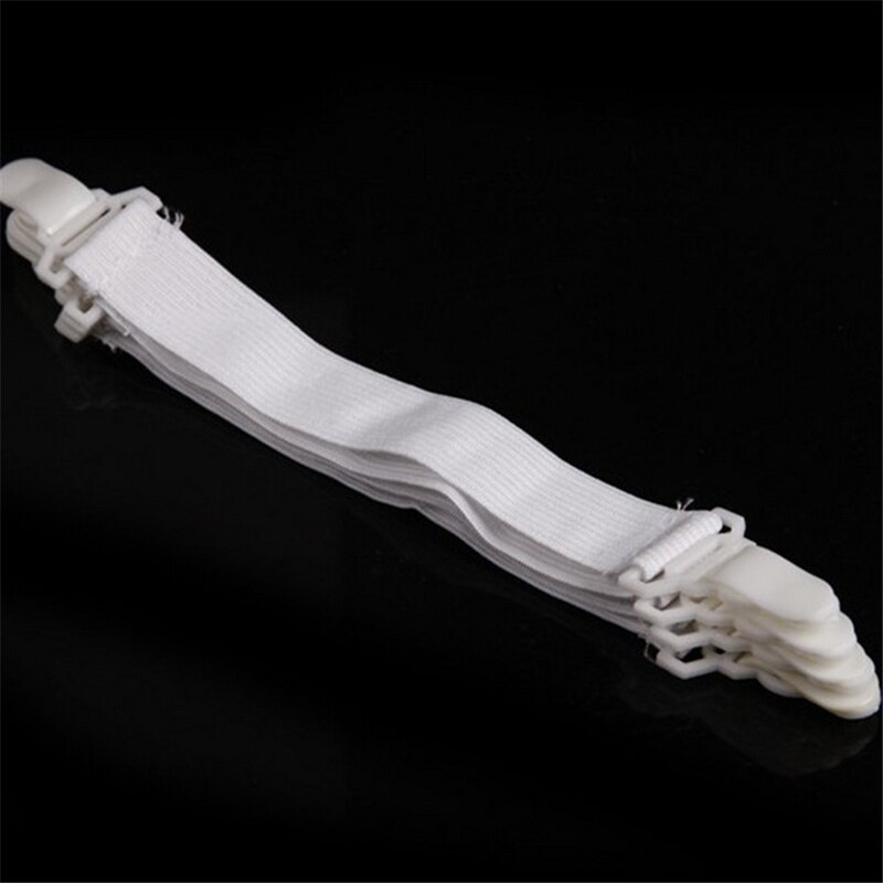 4 Stuks Nylon Gesp Elastische Band Voor Lakens Super Praktische Sprei Non Slip Sheet Fixer Houder Beddengoed Artikel Accessoire