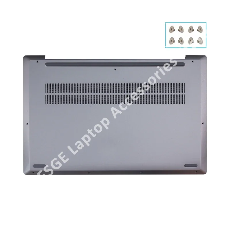 Case For Lenovo Ideapad 5 15IIL05 15ITL05 15ARE05 15ALC05 LCD Back Cover Front Bezel Hinges Palmrest Bottom Case: black