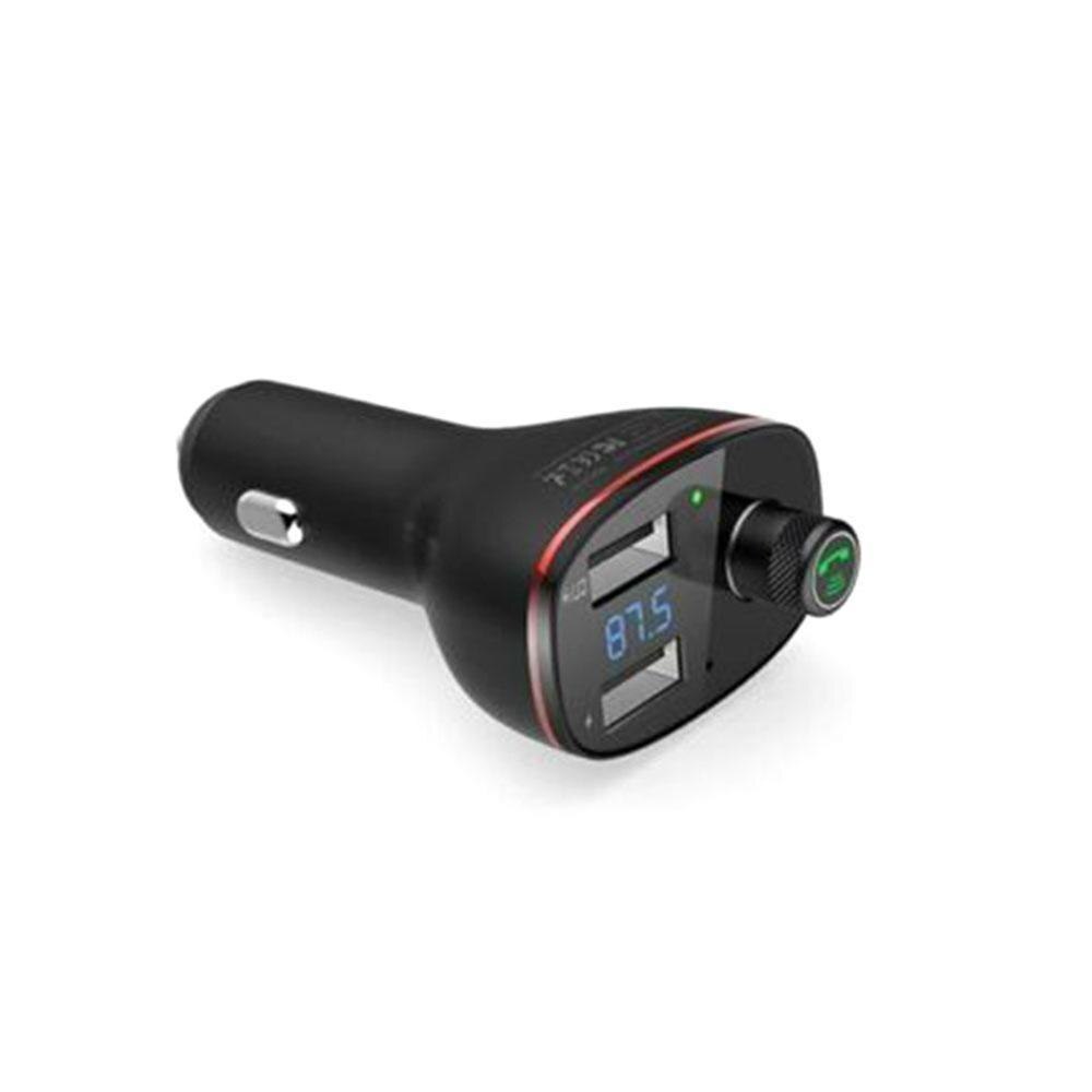 ROCK Dual USB Car Charger B300 Bluetooth 4.2 FM Transmitter Digital 3.4A Intelligent Distribution Current Fast Quick Charging