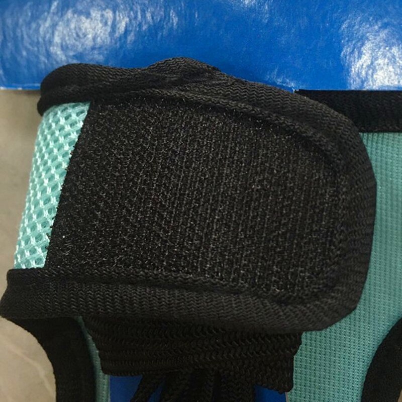 Blauw verstelbaar zacht harnas met elastische lijn voor konijnen kleine huisdieren kleding lijn vest type borst rug