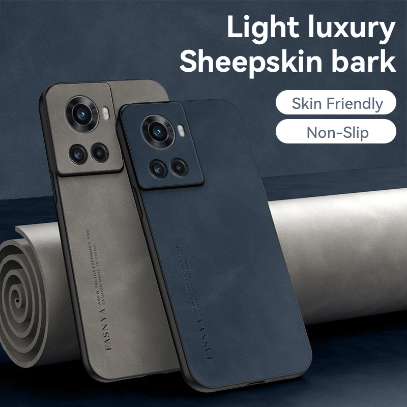 One Plus Ace 5G PGKM10 Case Silicone Shockproof Leather Phone Case For OnePlus Ace Oneplus 10R 5G 6.7" Camera Protect Back Cover