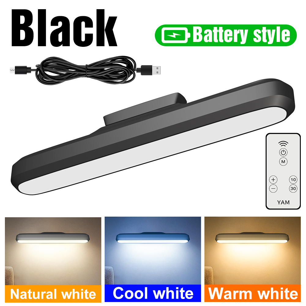 Lampa stołowa doprowadziło Wisząca magnetyczna lampka na biurko Lampka nocna robić sypialni Możliwość ładowania Możliwość przyciemniania 3-kolorowe biuro Studium Czytanie Ochrona oczu: BŁĘKITNA