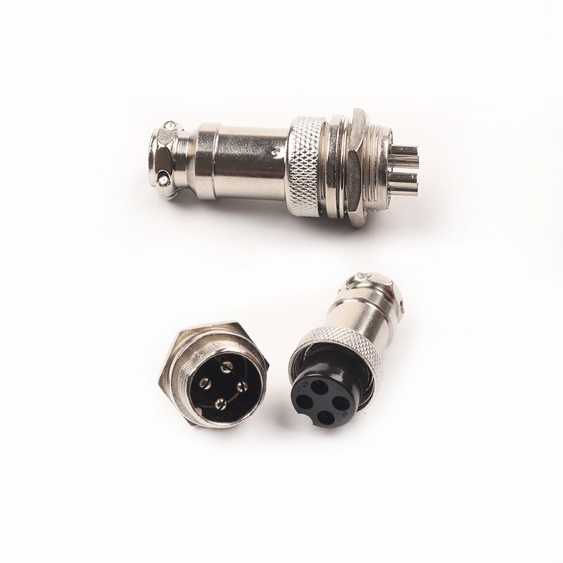 1Set GX16 Moer Type Mannelijke &amp; Vrouwelijke Elektrische Connector 2/3/4/5/6/7/8/9/10 Pin 16Mm Luchtvaart Socket Plug Draad Panel Connectors