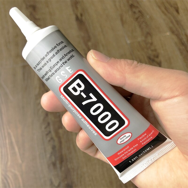 1 sztuk B-7000 9/15/25/50ml uniwersalny przezroczysty mocny klej klej uniwersalny Super klej do DIY do produkcji biżuterii naprawy przedmiotu