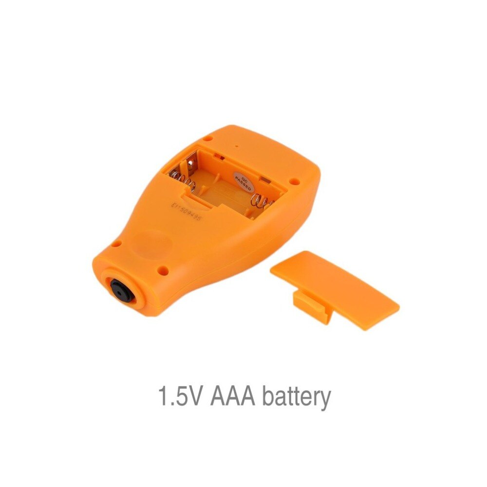 GM201 paint thickness tester Min LCD Digital Automotive Car Paint Coating Thickness Gauge Meter Probe Tester Measuring Tool