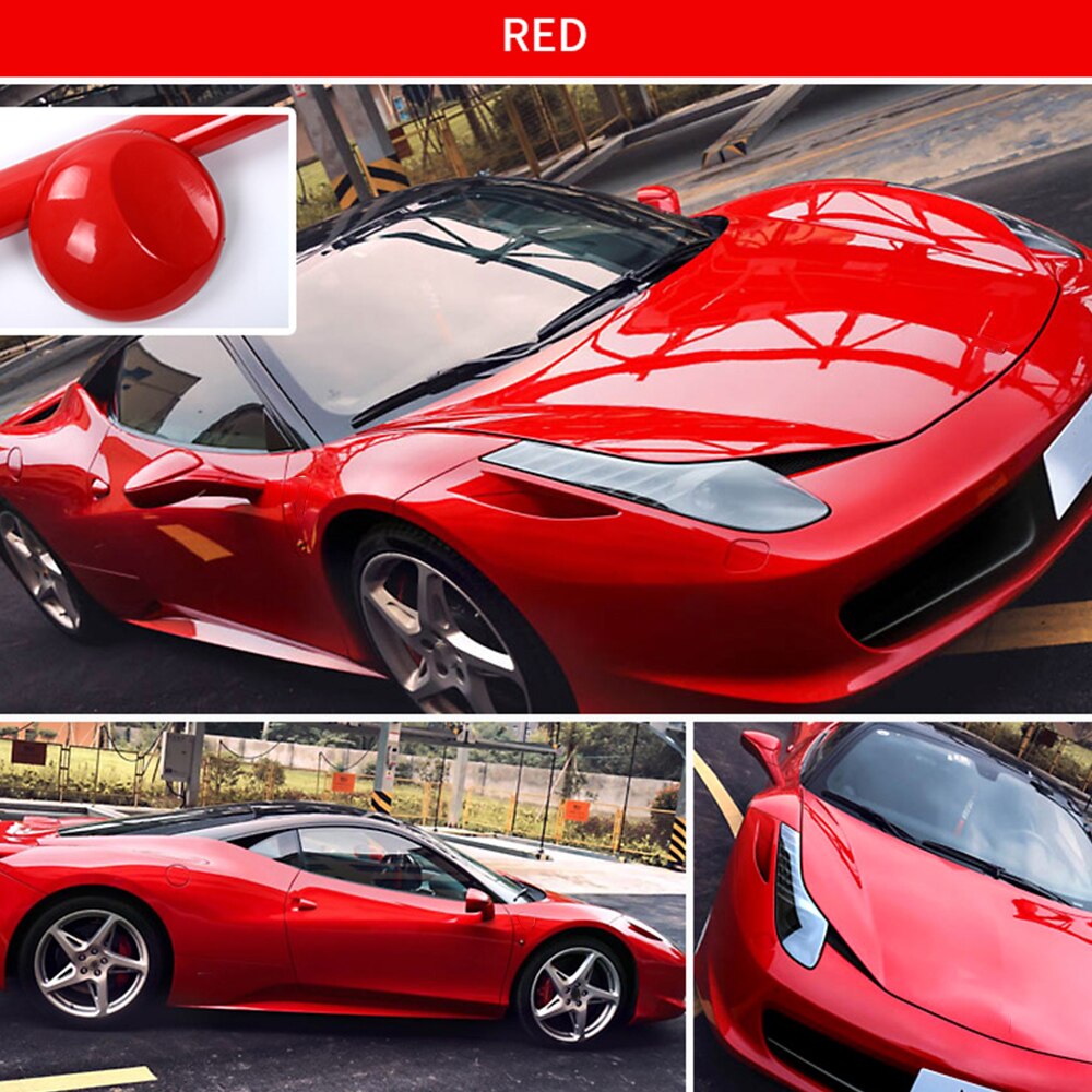 Stretchable Glossy Vinyl Film Protective Car Vinyl Wrap Stickers with Air Release Car Styling Accessories