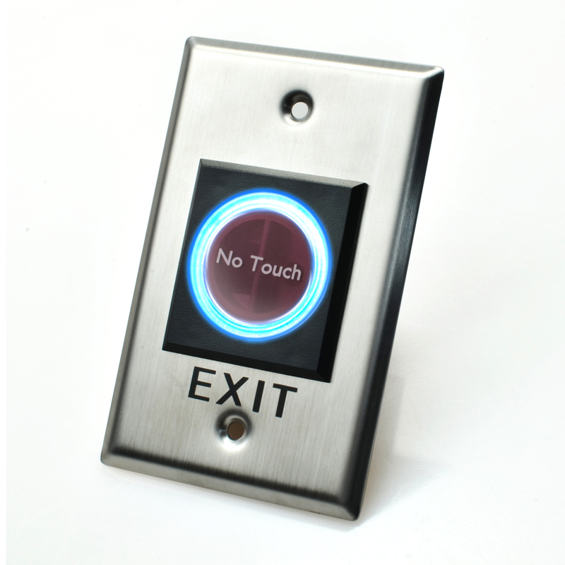 Push to Exit ReleaseTouch Button Switch with LED for Home Office Door Access Control System