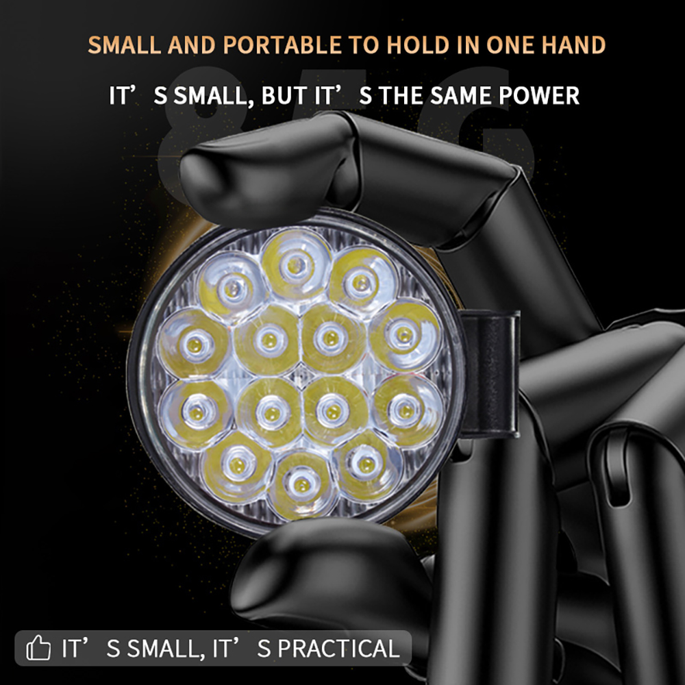 42W Mini Led Bar Off Road Headlights Led Work Lights for Tractors Spotlight Barra Led for 4x4 ATV UTV Truck Tractor 6000K White