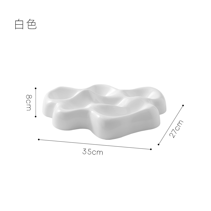 【EpeiusHome】Plateau de classement de bijoux, stockage domestique, 03: Black